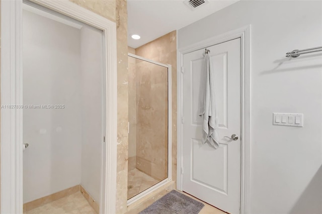 1110 SE 4th Ave, Fort Lauderdale, FL 33316 - full bathroom with a shower stall and baseboards
