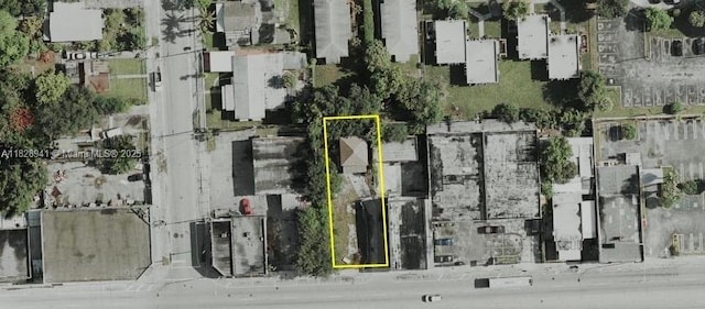 279 NW 54th St, Miami, FL 33127 - aerial view of property and surrounding area with property boundaries highlighted