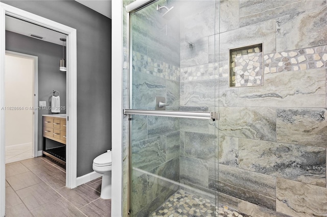 16400 SW 80th Ave, Palmetto Bay, FL 33157 - bathroom with a stall shower and vanity