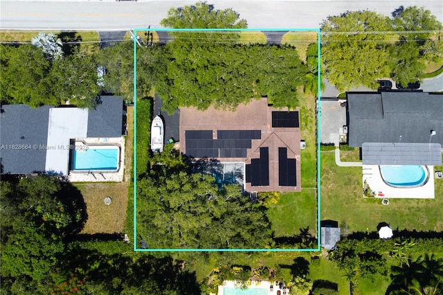16400 SW 80th Ave, Palmetto Bay, FL 33157 - view of property location with property parcel outlined