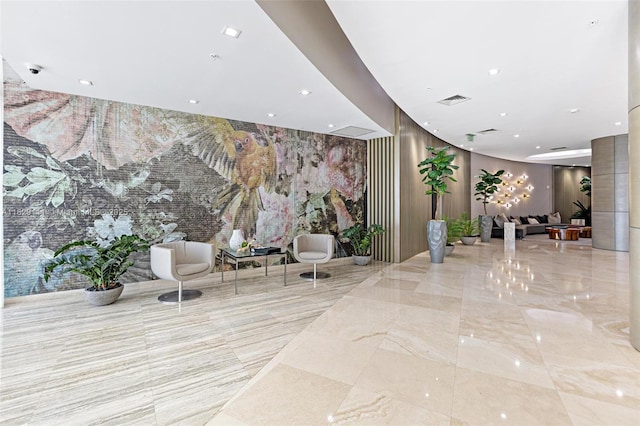 10275 Collins Ave Unit 1035, Bal Harbour, FL 33154 - common area featuring recessed lighting
