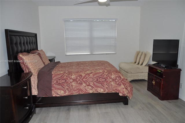 700 SW 128th Ave Unit 106C, Pembroke Pines, FL 33027 - bedroom featuring wood finished floors and a ceiling fan