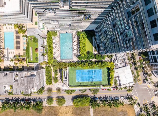 121 NE 34th St Unit 1514, Miami, FL 33137 - bird's eye view of a pool