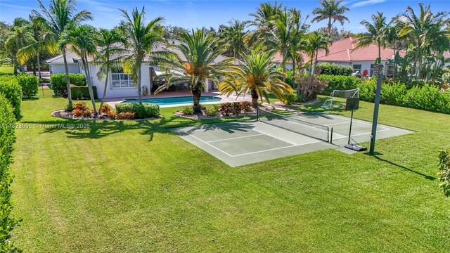 4268 SW 141st Ave, Davie, FL 33330 - view of tennis court