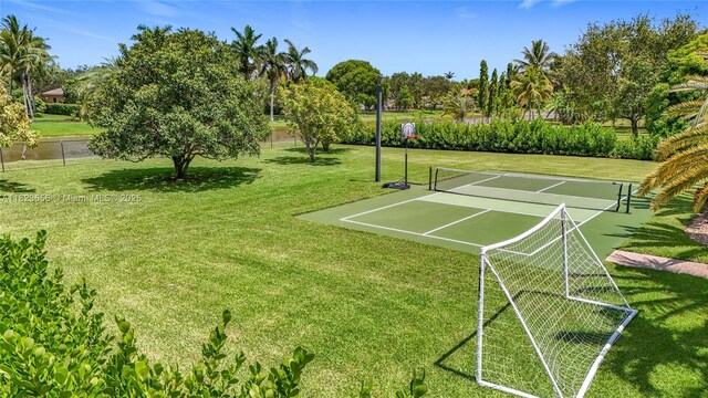 4268 SW 141st Ave, Davie, FL 33330 - aerial view of residential area featuring a large body of water and a tree filled landscape