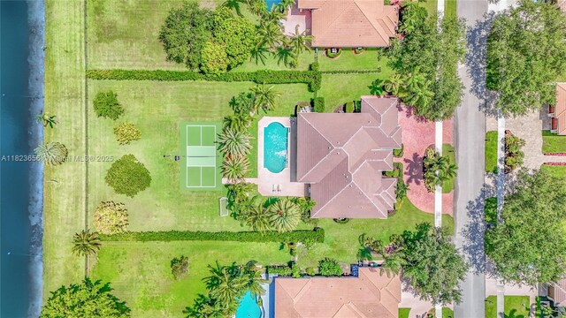 4268 SW 141st Ave, Davie, FL 33330 - aerial view of residential area featuring a nearby body of water
