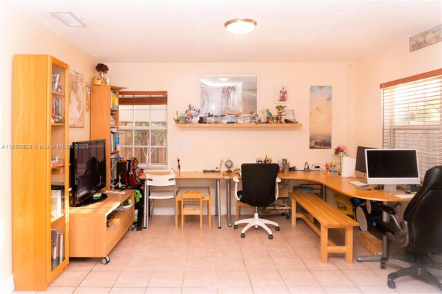 7081 SW 158th Ct, Miami, FL 33193 - home office featuring tile patterned flooring