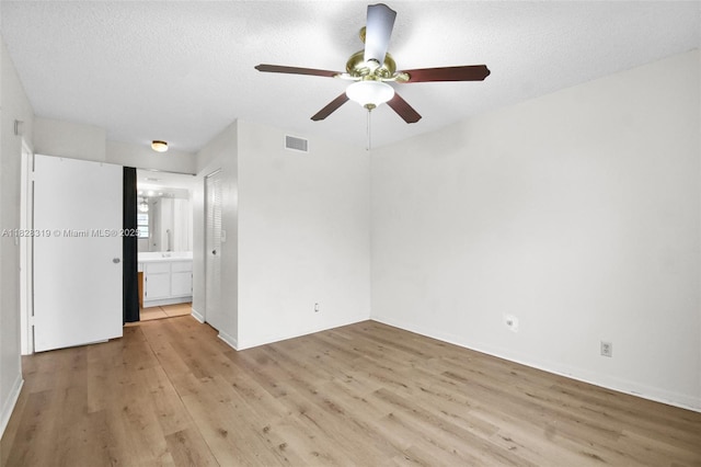 10501 W Broward Blvd Unit 304, Plantation, FL 33324 - unfurnished room featuring light wood-style floors and ceiling fan