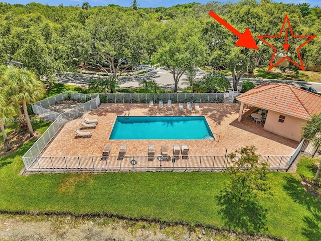 10370 NW 11th St, Plantation, FL 33322 - community pool featuring a patio area