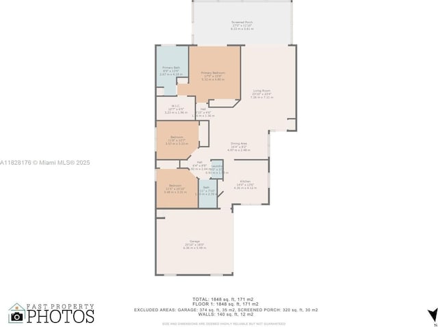 10370 NW 11th St, Plantation, FL 33322 - view of floor plan / room layout
