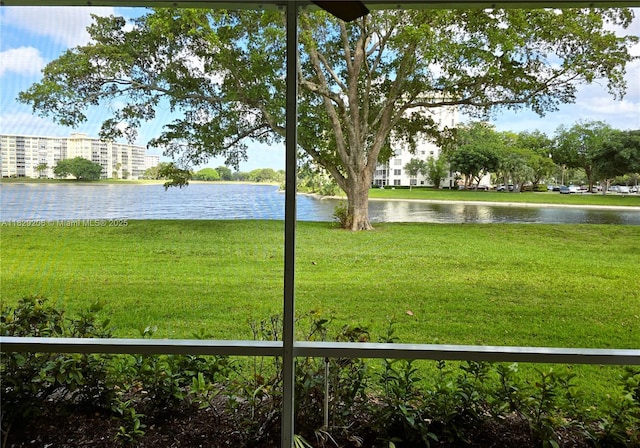 3071 N Course Dr Unit 107, Pompano Beach, FL 33069 - view of green lawn with a water view