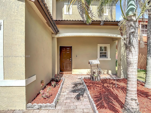 1568 SE 20th Ter, Homestead, FL 33035 - property entrance featuring stucco siding
