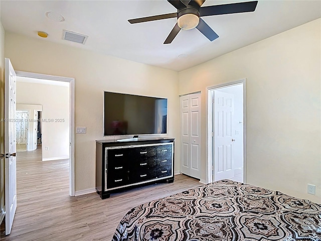 1568 SE 20th Ter, Homestead, FL 33035 - bedroom featuring wood finished floors and ceiling fan