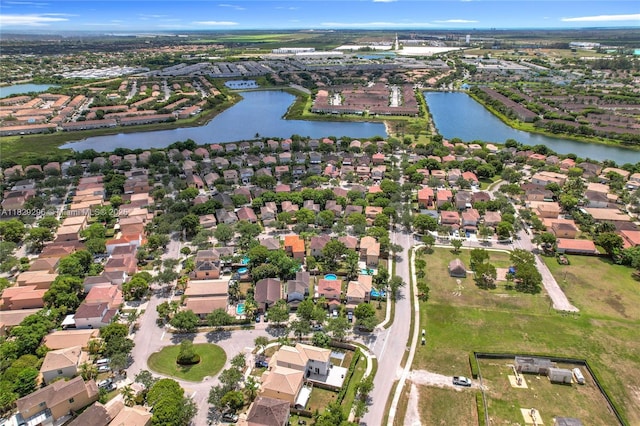 1568 SE 20th Ter, Homestead, FL 33035 - aerial view of property's location featuring a nearby body of water and nearby suburban area