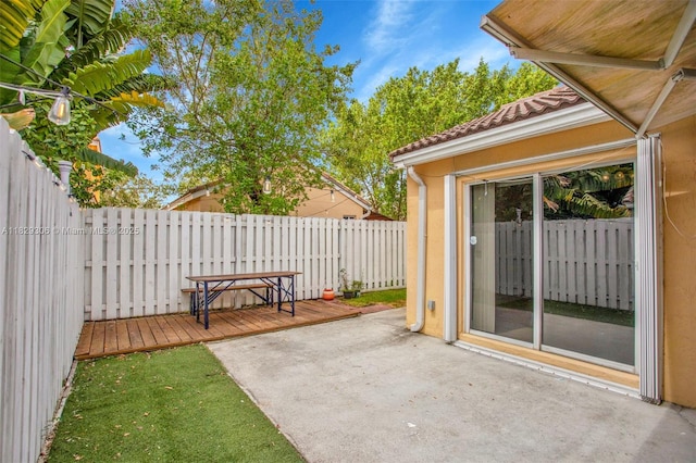 1611 Palermo Dr, Weston, FL 33327 - view of patio with a deck