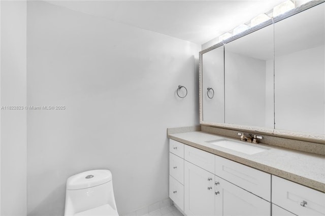600 Three Islands Blvd Unit 310, Hallandale Beach, FL 33009 - bathroom featuring toilet and vanity