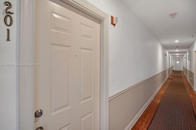 747 Michigan Ave Unit 201, Miami Beach, FL 33139 - hallway featuring wood finished floors