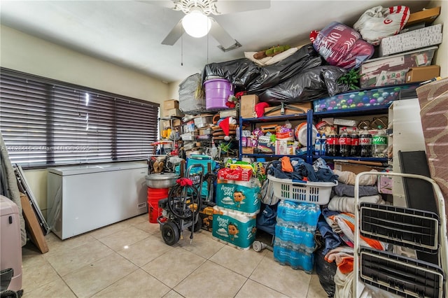 8065 W 14th Ct, Hialeah, FL 33014 - storage room with ceiling fan