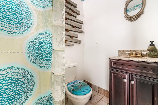 8065 W 14th Ct, Hialeah, FL 33014 - bathroom featuring vanity and tile patterned flooring