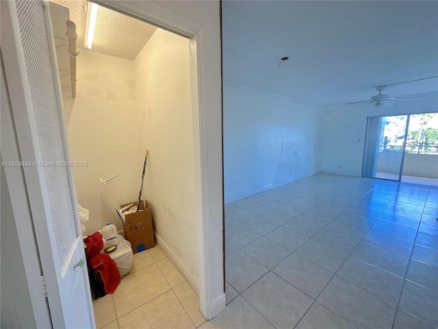 900 NE 18th Ave Unit 304, Fort Lauderdale, FL 33304 - tiled empty room featuring a heating unit and a ceiling fan