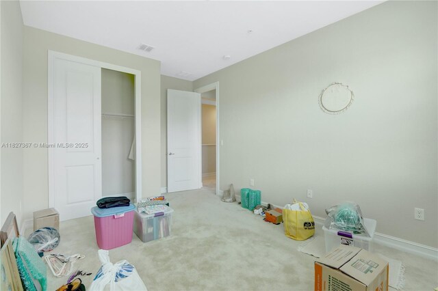 1601 SW 113th Ave, Pembroke Pines, FL 33025 - unfurnished bedroom featuring carpet floors and a closet