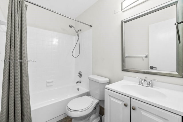 3693 N Arelia Dr N, Delray Beach, FL 33445 - bathroom with shower / bathtub combination with curtain and vanity
