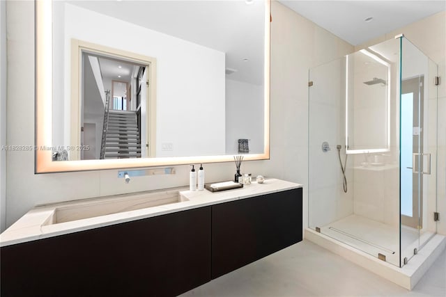 1410 S Biscayne Point Rd, Miami Beach, FL 33141 - full bath featuring vanity and a shower stall