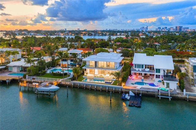 1410 S Biscayne Point Rd, Miami Beach, FL 33141 - view of urban area with a nearby body of water