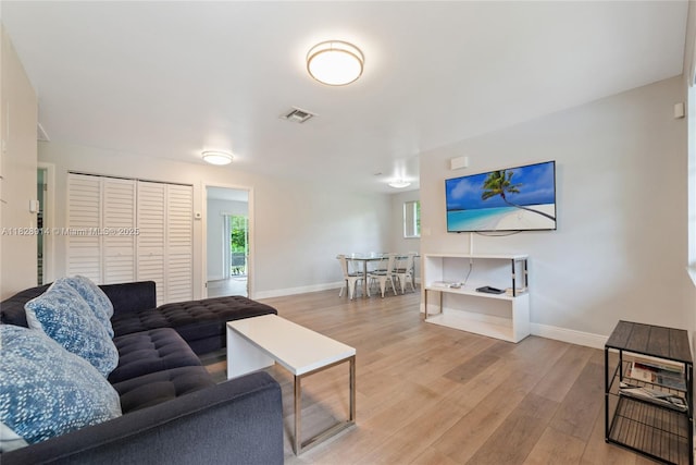 6198 SW 63rd St, South Miami, FL 33143 - living area featuring wood finished floors