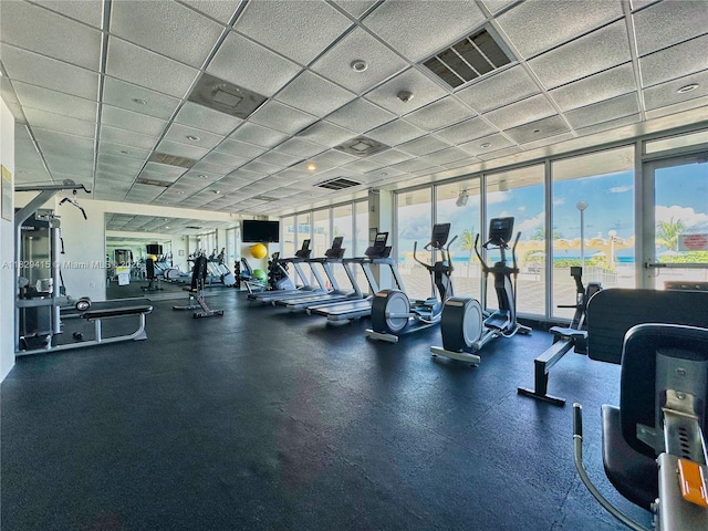 5701 Collins Ave Unit 417, Miami Beach, FL 33140 - view of exercise room
