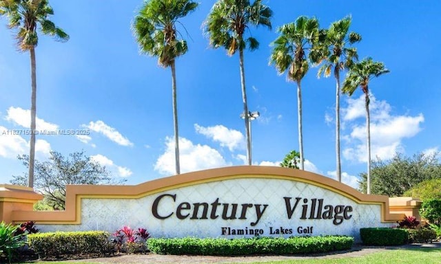 800 SW 131st Ave Unit 101F, Pembroke Pines, FL 33027 - view of community / neighborhood sign