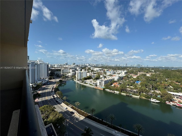 2555 Collins Ave Unit 2002, Miami Beach, FL 33140 - water view featuring nearby urban area