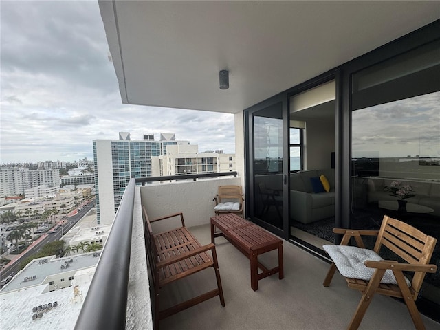 2555 Collins Ave Unit 2002, Miami Beach, FL 33140 - balcony with a city view