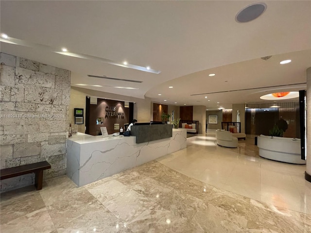 2555 Collins Ave Unit 2002, Miami Beach, FL 33140 - reception with recessed lighting