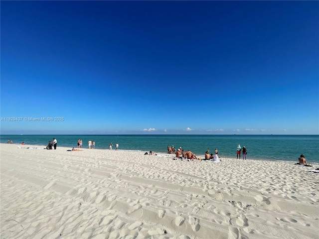 2555 Collins Ave Unit 2002, Miami Beach, FL 33140 - water view with nearby beach
