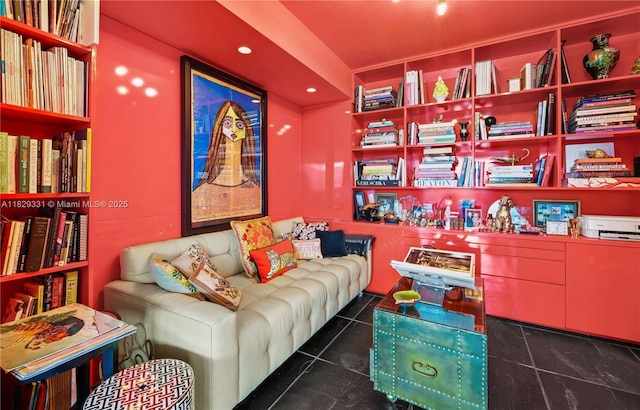 900 Bay Dr Unit 702/704, Miami Beach, FL 33141 - living area featuring recessed lighting