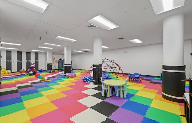 900 Bay Dr Unit 702/704, Miami Beach, FL 33141 - playroom with tile patterned floors