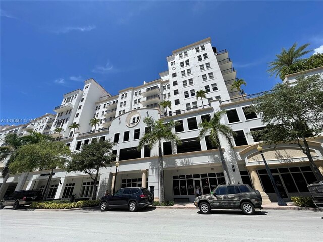 4100 Salzedo St Unit 505, Coral Gables, FL 33146 - view of apartment building / complex with a garage