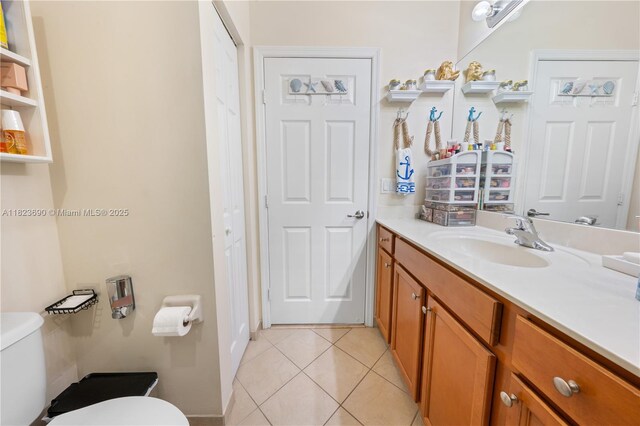 448 SE 32nd Ave, Homestead, FL 33033 - bathroom featuring vanity and tile patterned floors