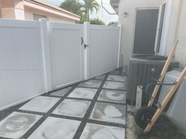 2383 SW 177th Ter, Miramar, FL 33029 - view of patio / terrace featuring a gate