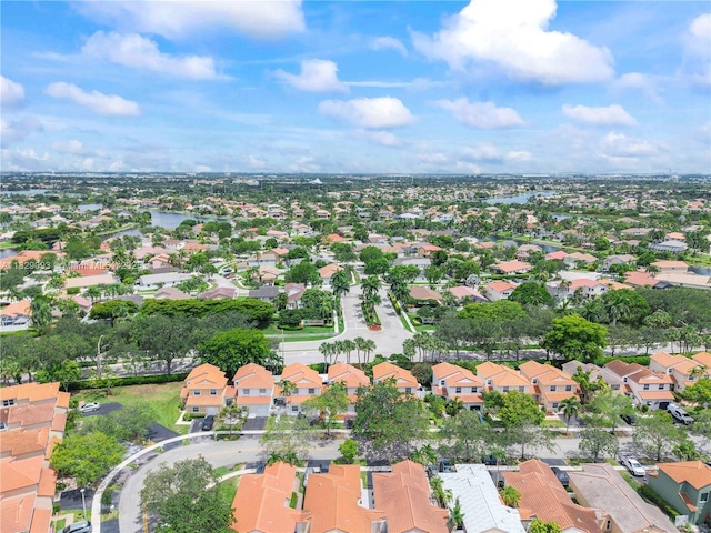 831 SW 178th Way, Pembroke Pines, FL 33029 - aerial view of property and surrounding area with nearby suburban area
