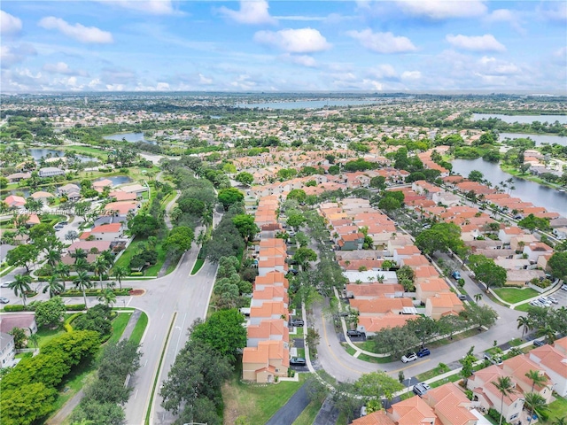 831 SW 178th Way, Pembroke Pines, FL 33029 - aerial overview of property's location with nearby suburban area and a large body of water