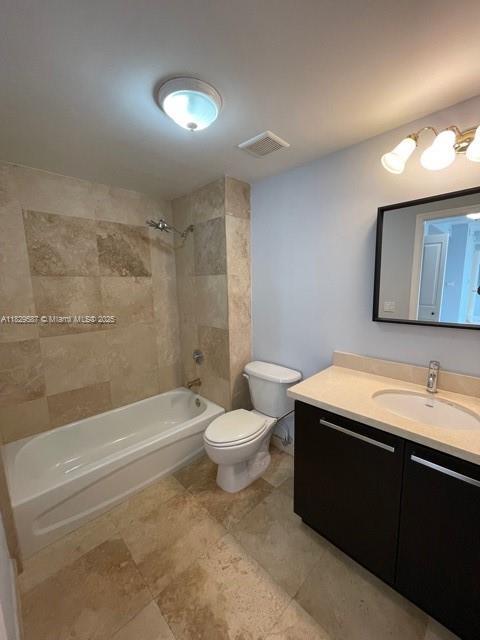 2650 SW 37th Ave Unit 501, Miami, FL 33133 - full bath with vanity and  shower combination