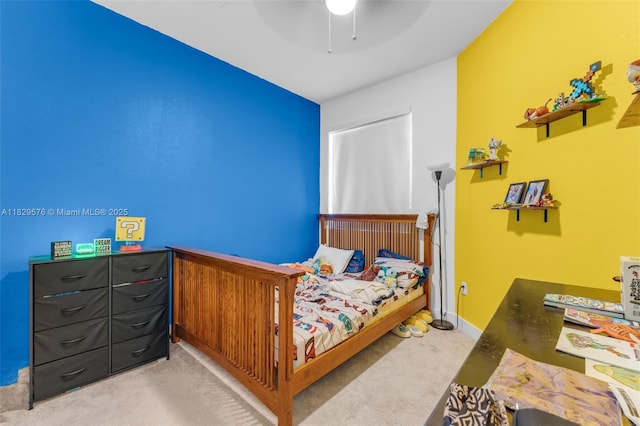 10962 SW 235, Homestead, FL 33032 - bedroom with carpet flooring and a ceiling fan