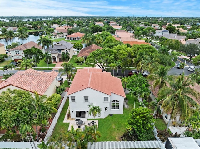 960 NW 185th Ave, Pembroke Pines, FL 33029 - aerial view of residential area with a large body of water
