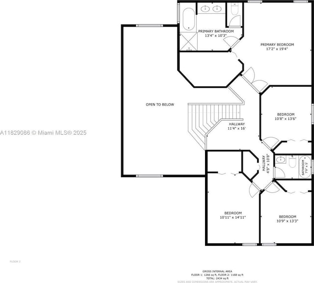 960 NW 185th Ave, Pembroke Pines, FL 33029 - view of room layout
