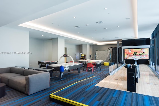1010 Brickell Ave Unit 3403, Miami, FL 33131 - playroom featuring carpet and a bowling alley