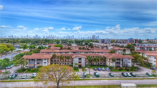 17001 NE 13th Ave Unit 202, Miami, FL 33162 - aerial view of city skyline