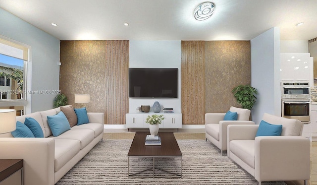 10255 NW 63rd Ter Unit 204, Doral, FL 33178 - living area featuring recessed lighting