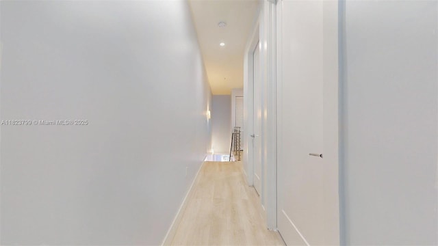 10255 NW 63rd Ter Unit 204, Doral, FL 33178 - corridor featuring light wood-type flooring and recessed lighting
